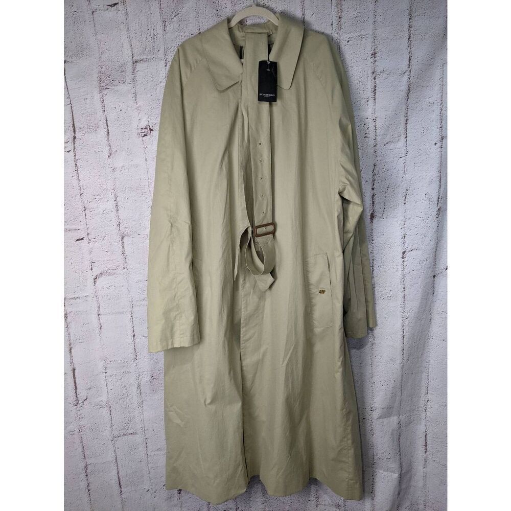 Burberry London Kirkstall Beige Belted Trench Coat -Cotton Classic Timeless Styl